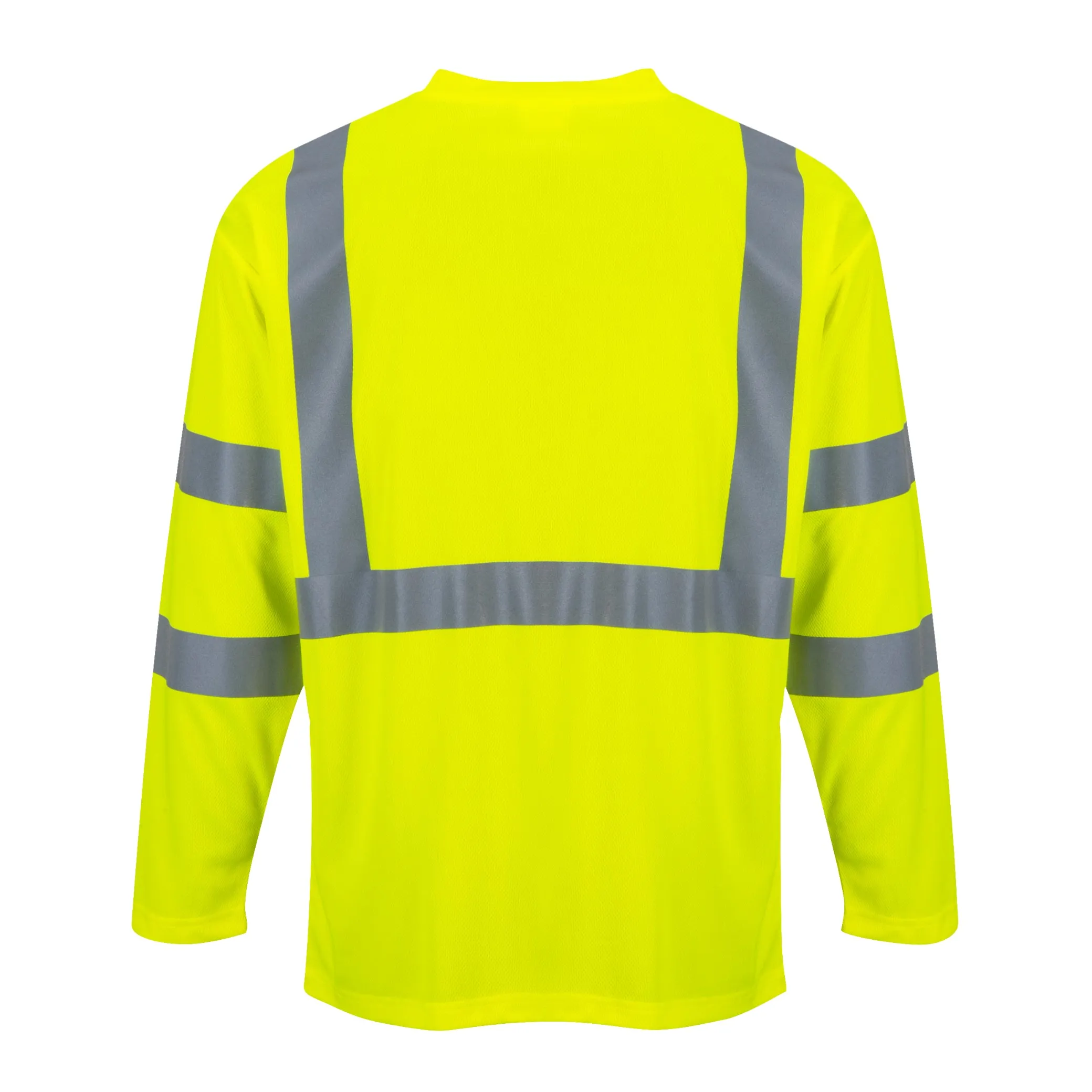 PORTWEST® Hi Vis Long Sleeve Pocket T-Shirt - ANSI Class 3 - S191