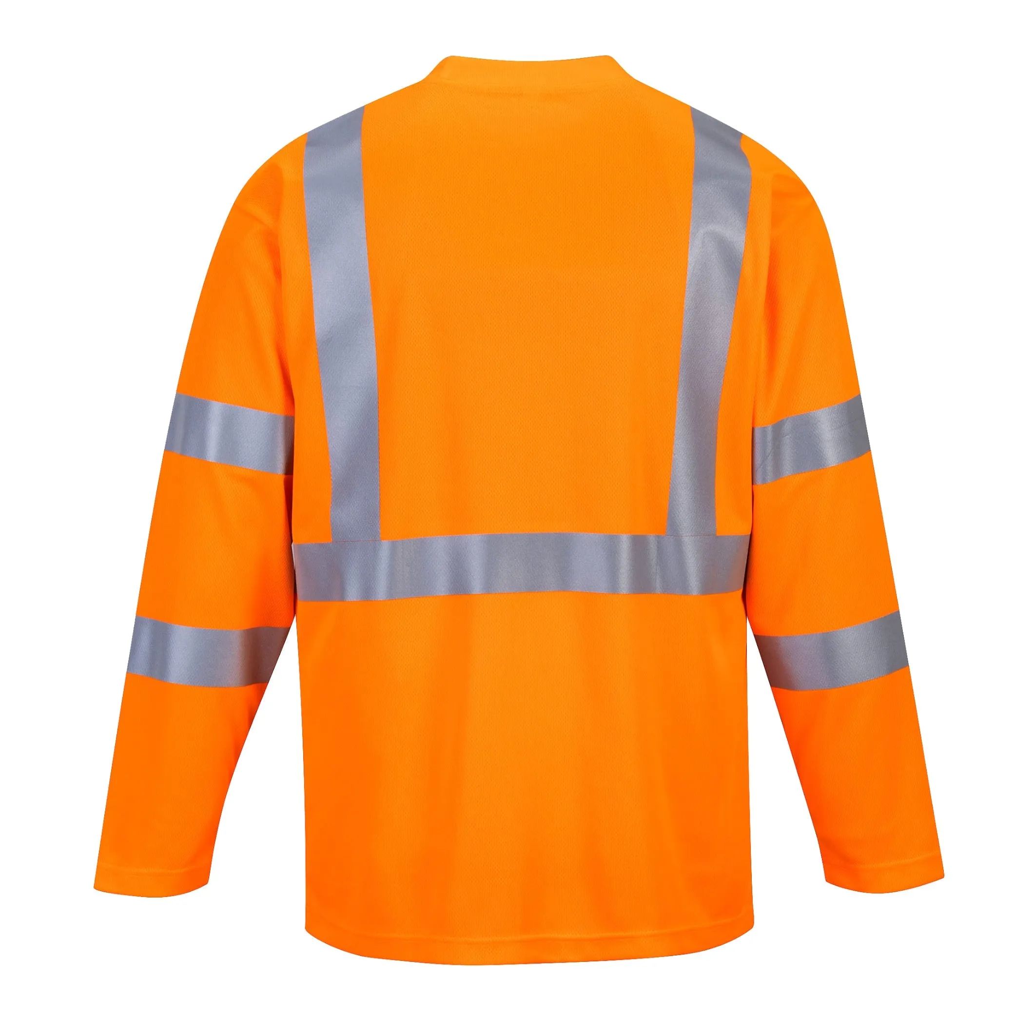 PORTWEST® Hi Vis Long Sleeve Pocket T-Shirt - ANSI Class 3 - S191