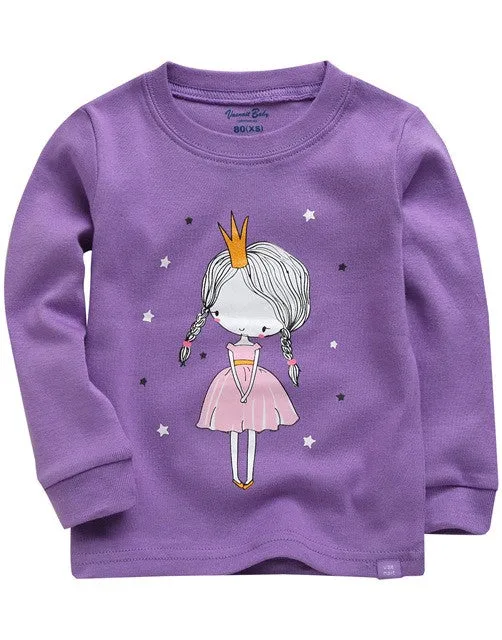 Princess Purple Long Sleeve Pajama
