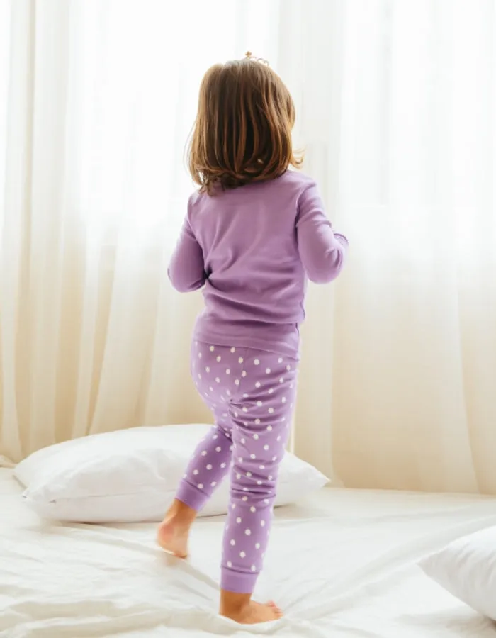 Princess Purple Long Sleeve Pajama
