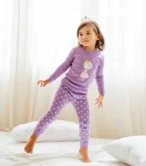 Princess Purple Long Sleeve Pajama