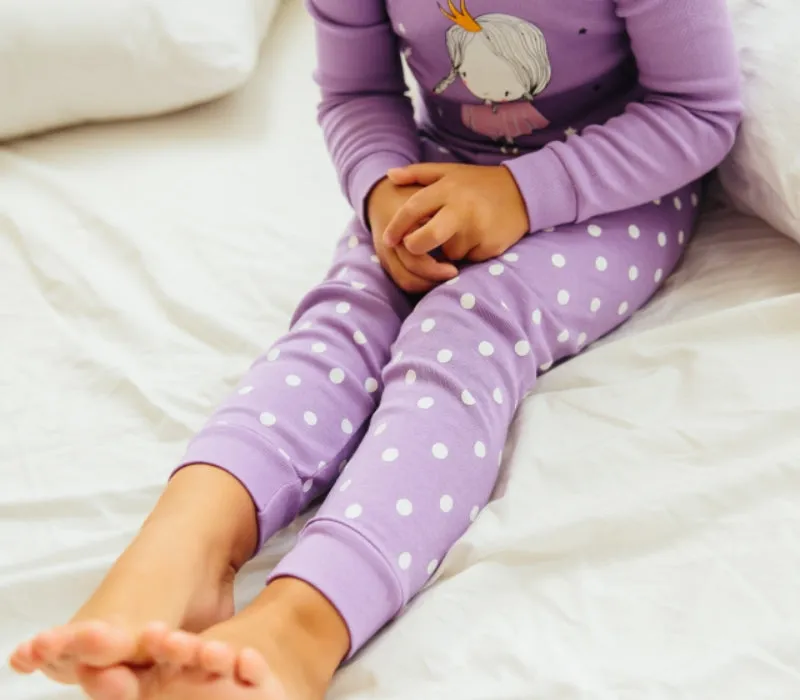 Princess Purple Long Sleeve Pajama
