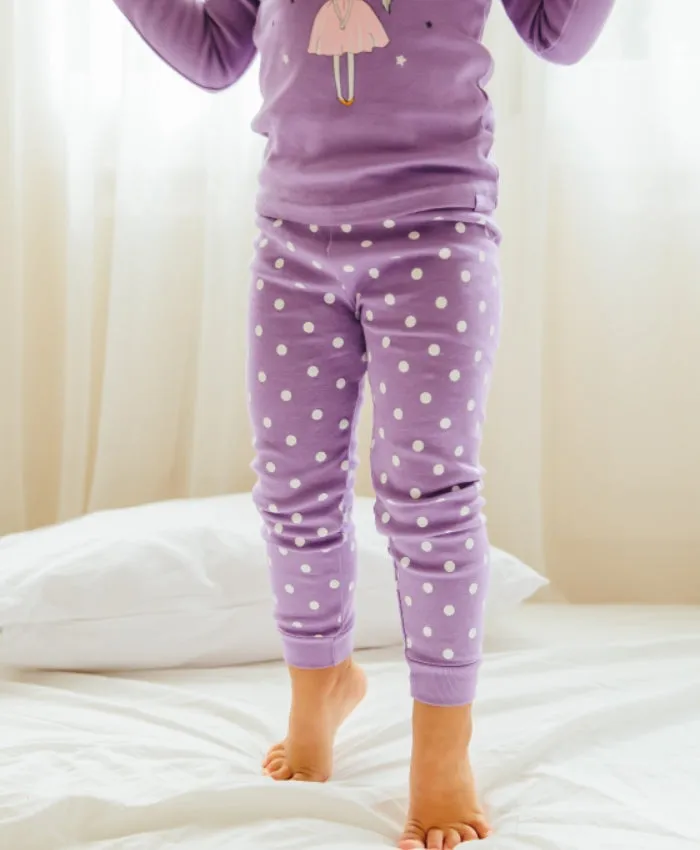 Princess Purple Long Sleeve Pajama