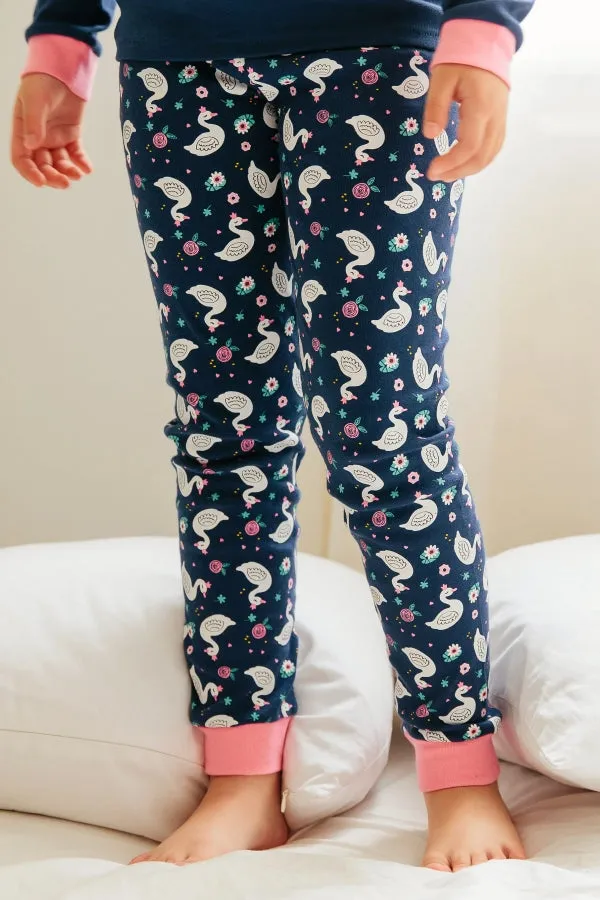 Princess Swan Long Sleeve Pajama