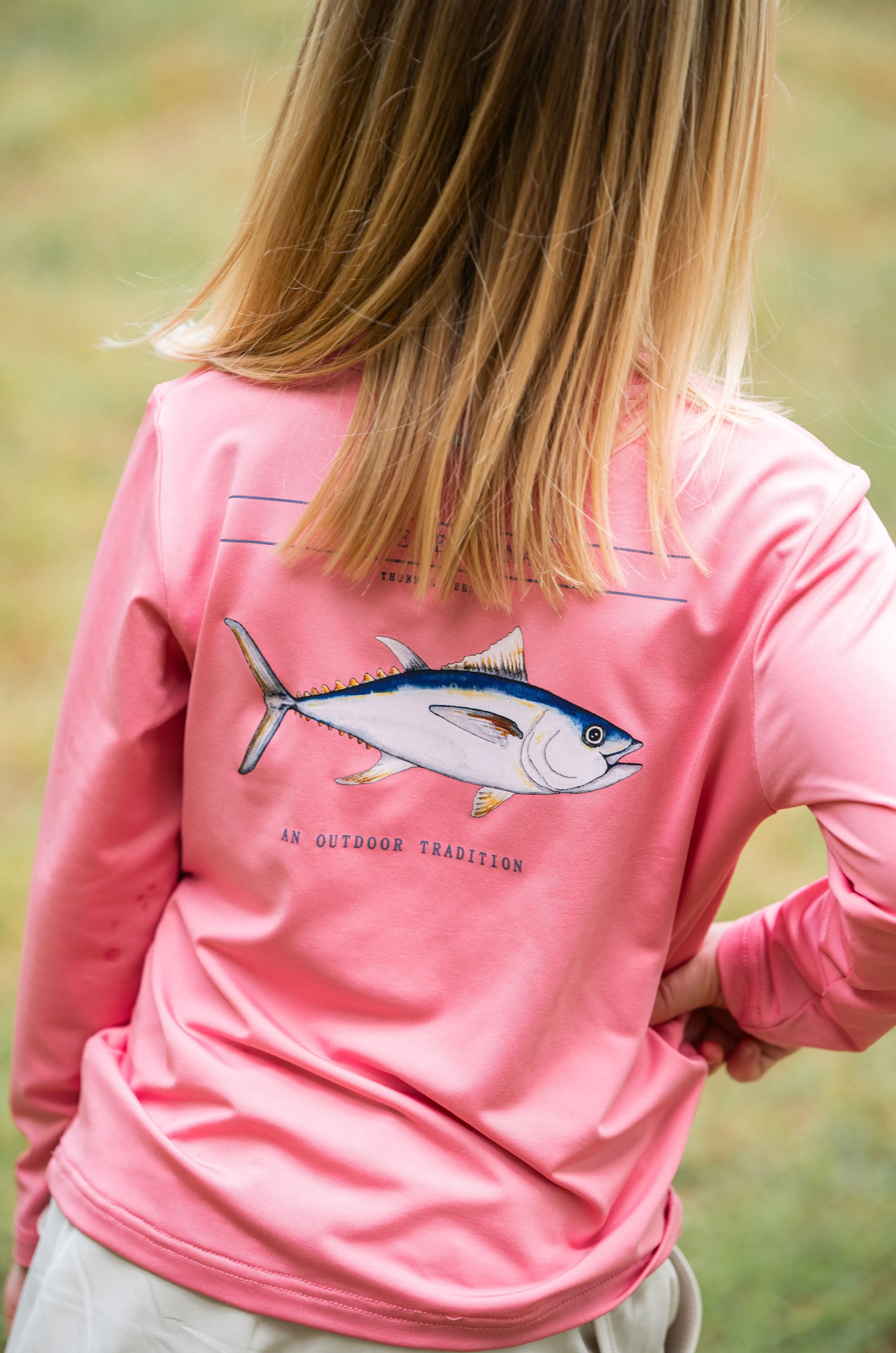 Pro Performance Fishing T-Shirt- Plumeria