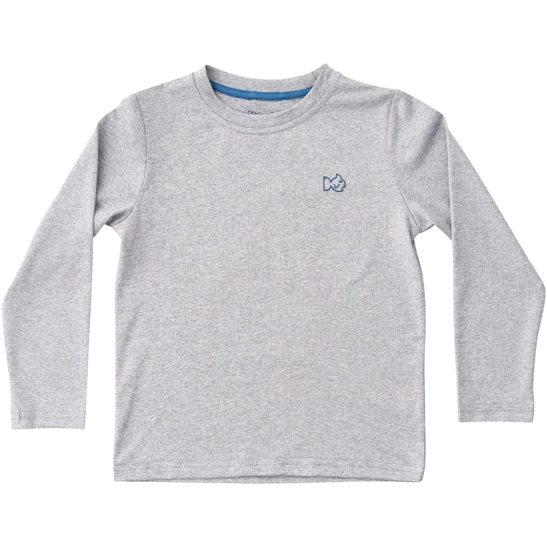 Pro Performance Long Sleeve Fishing T-shirt- Heather Gray