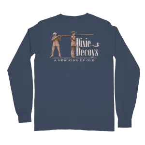 Punt Gun LS Tee - Dark Slate Blue
