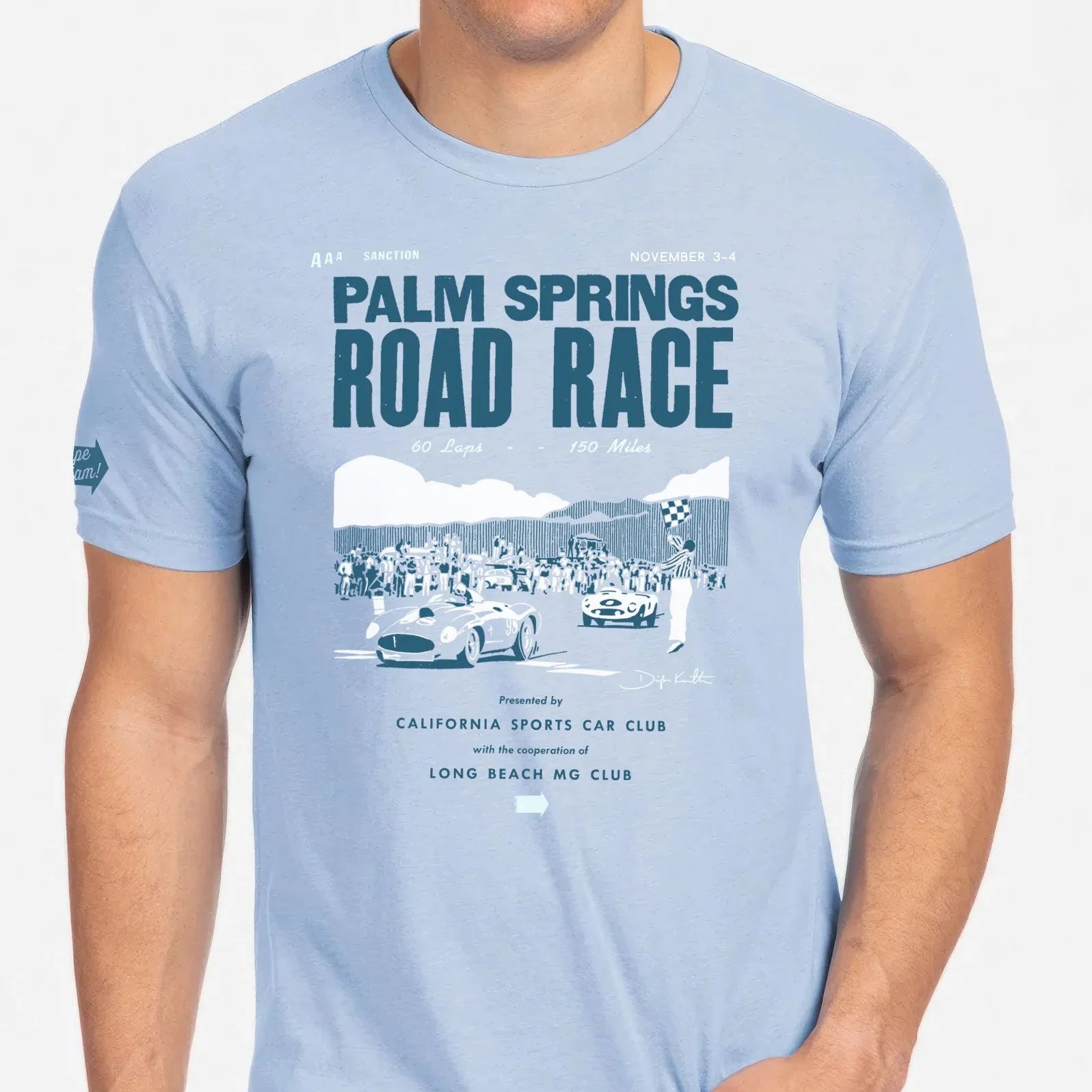 "Palm Springs Road Race" T-shirt Short Sleeve