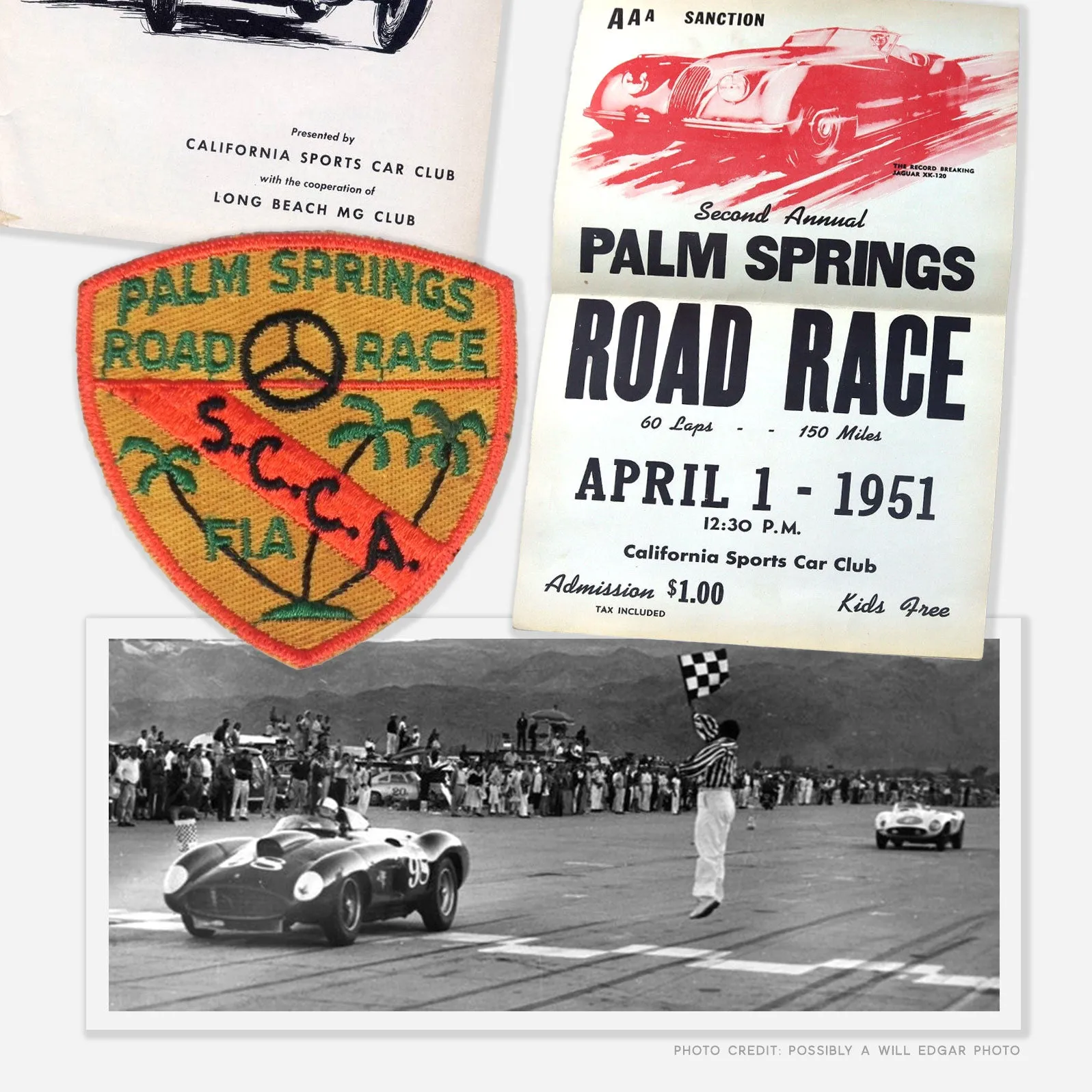 "Palm Springs Road Race" T-shirt Short Sleeve