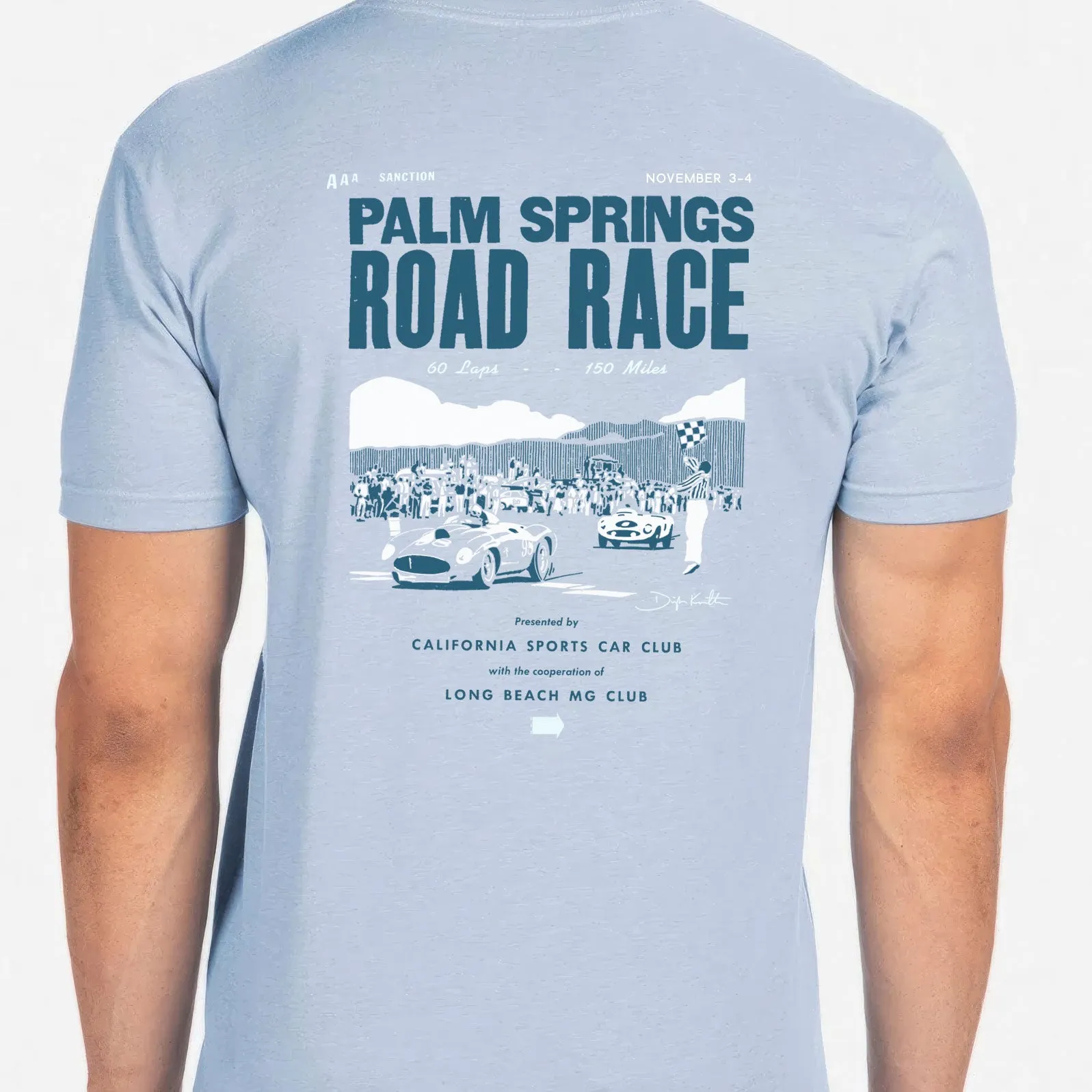 "Palm Springs Road Race" T-shirt Short Sleeve