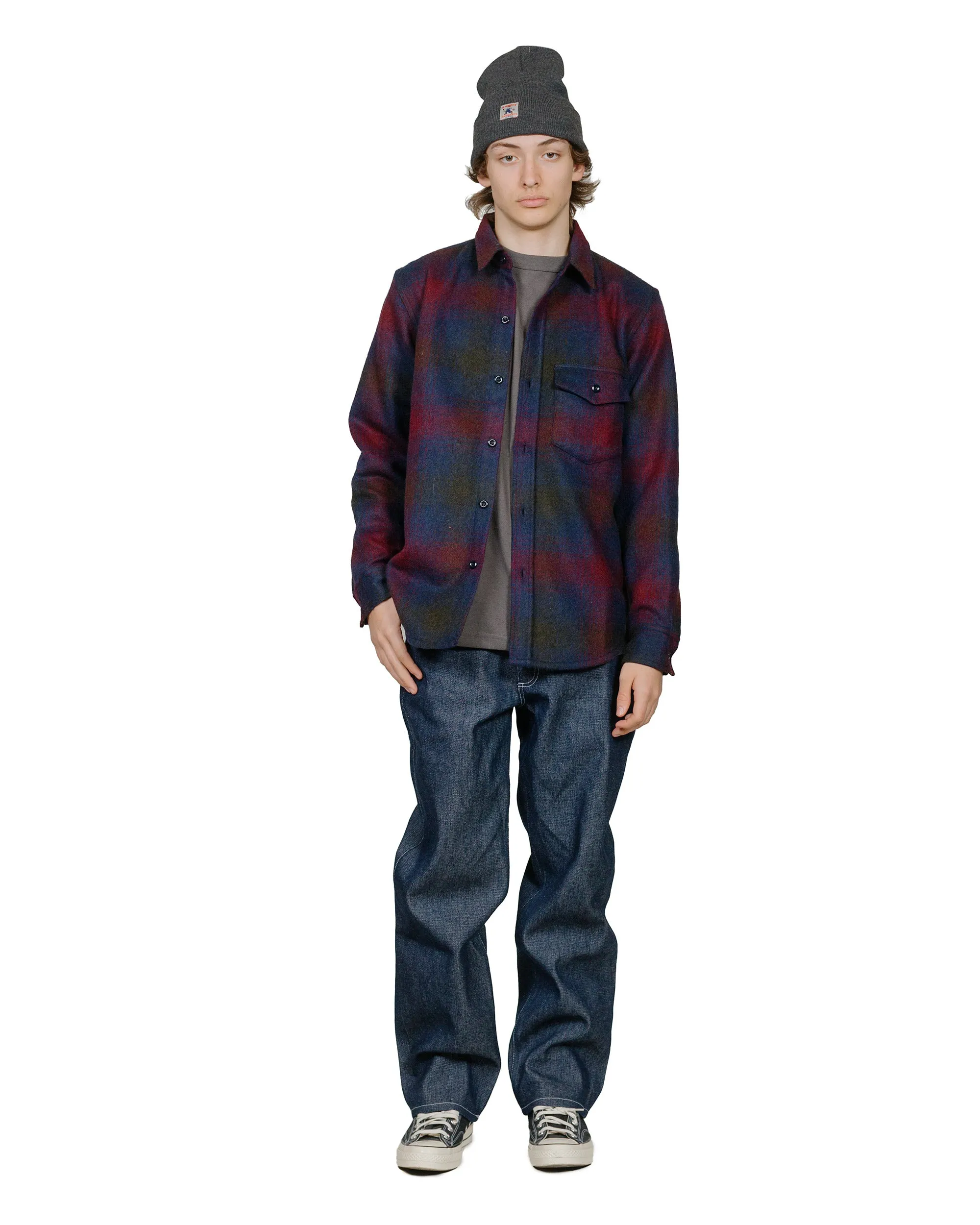Randy's Garments Long-Sleeve Pocket Tee Grey