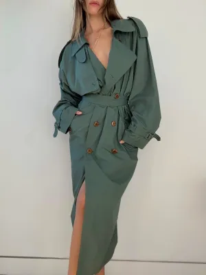 Rare Vintage Yves Saint Laurent Trench Coat