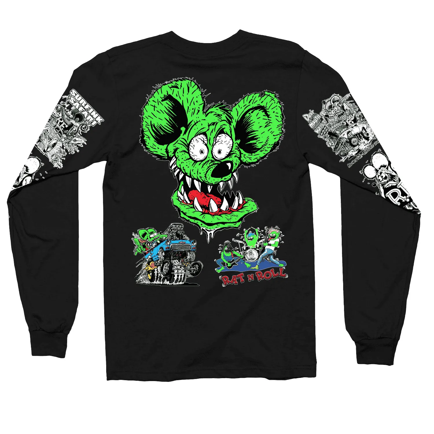 Rat Fink Collage Long Sleeve Shirt