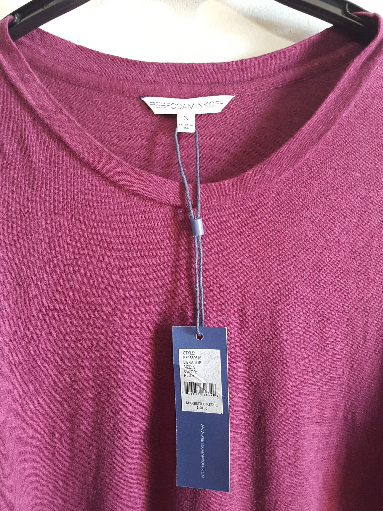Rebecca Minkoff Libra Tee sz. S