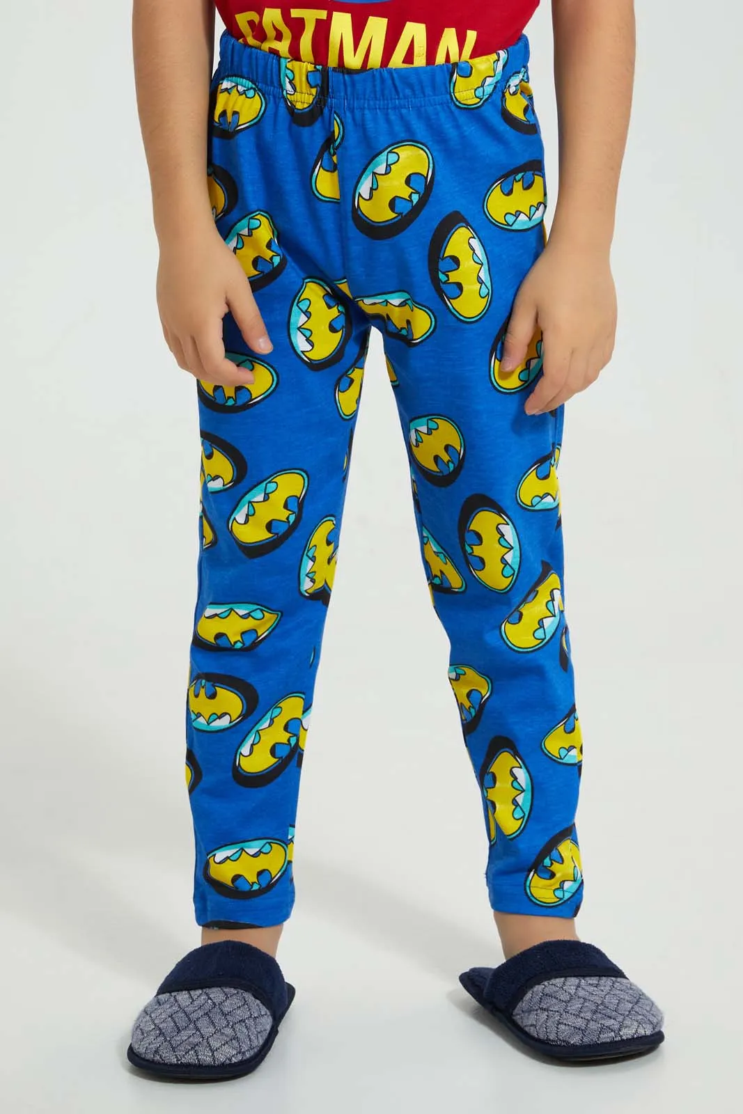 Red And Blue Batman Pyjama Set (Pack of 2)