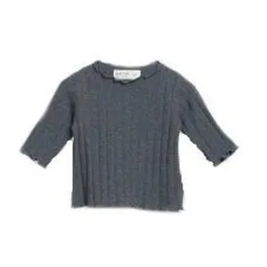 Rib jumper - stone