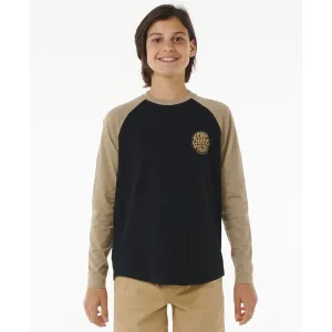 Rip Curl Kids Wetsuit Icon Longsleeve Tee Shirt