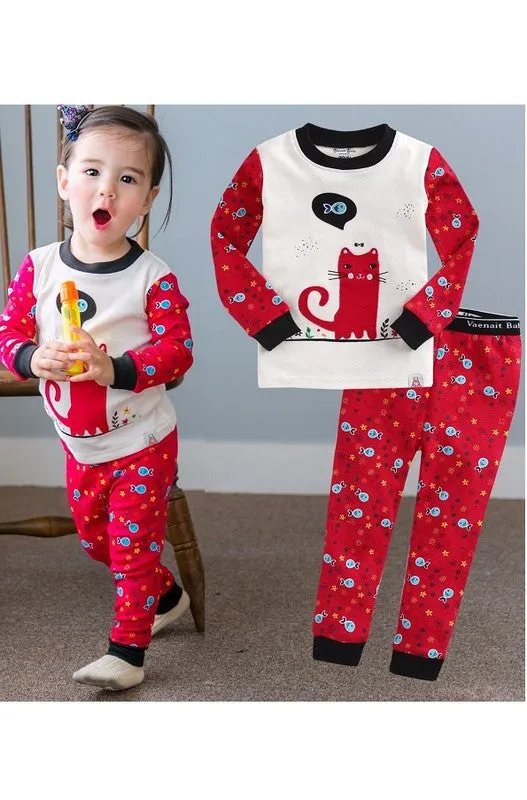 Rose Nero Long Sleeve Pajama