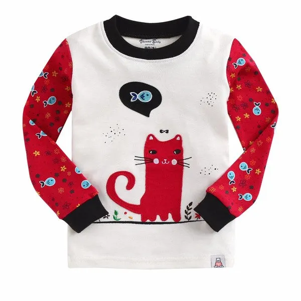 Rose Nero Long Sleeve Pajama