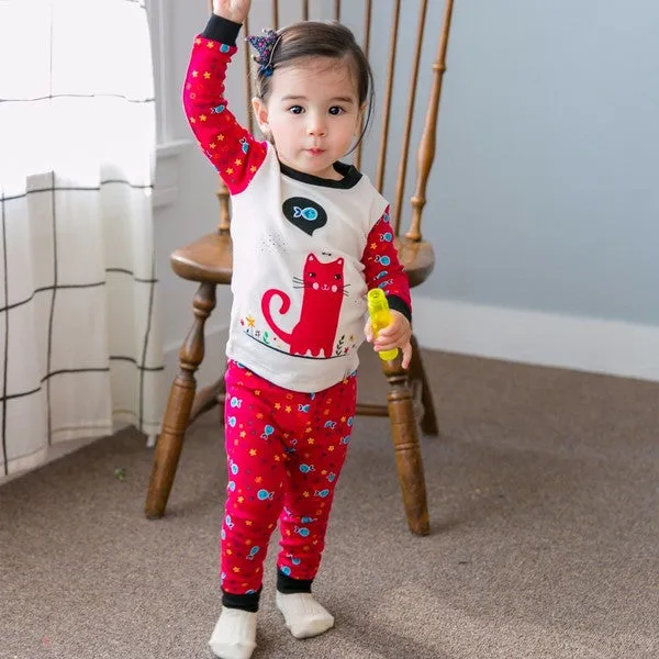 Rose Nero Long Sleeve Pajama