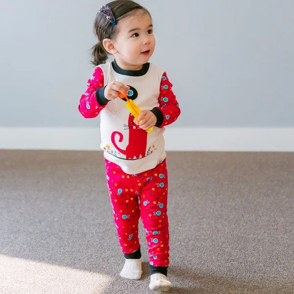 Rose Nero Long Sleeve Pajama