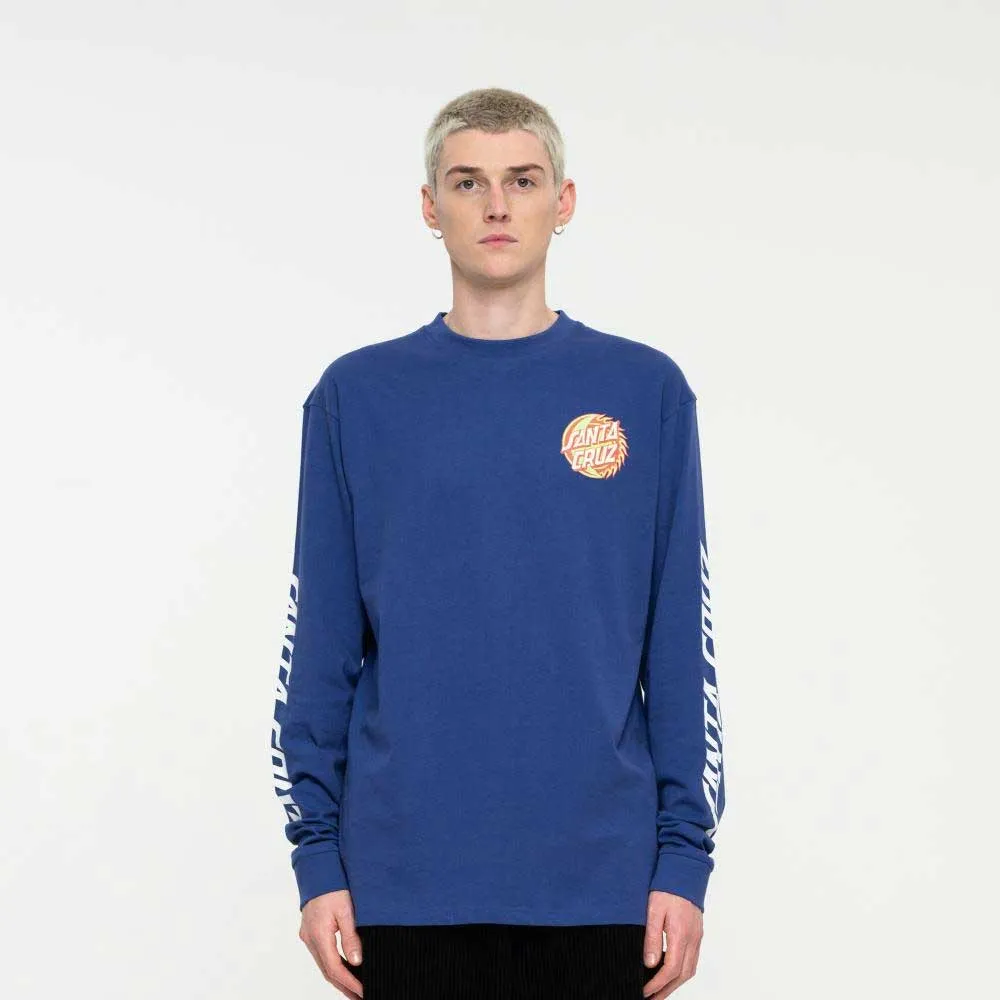 Santa Cruz Eclispe Dot Long Sleeve T-Shirt