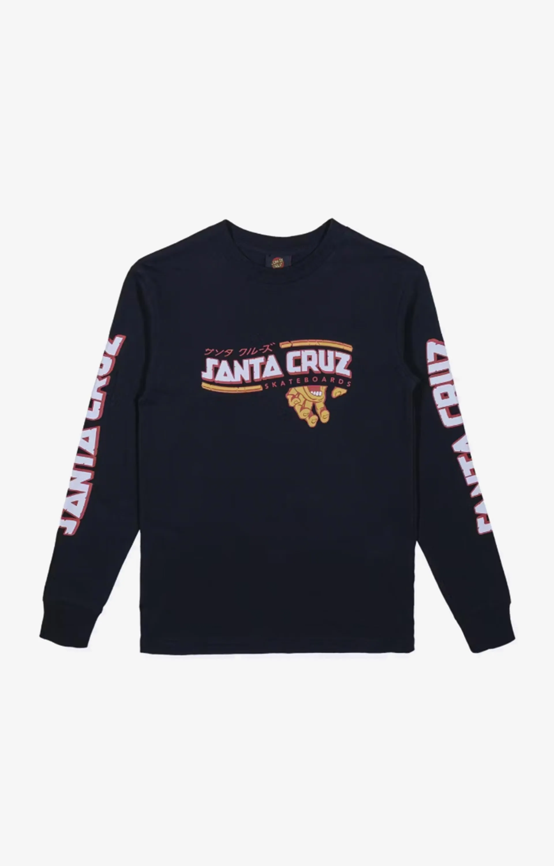 Santa Cruz Inherit Pop Longsleeve T-Shirt, Black