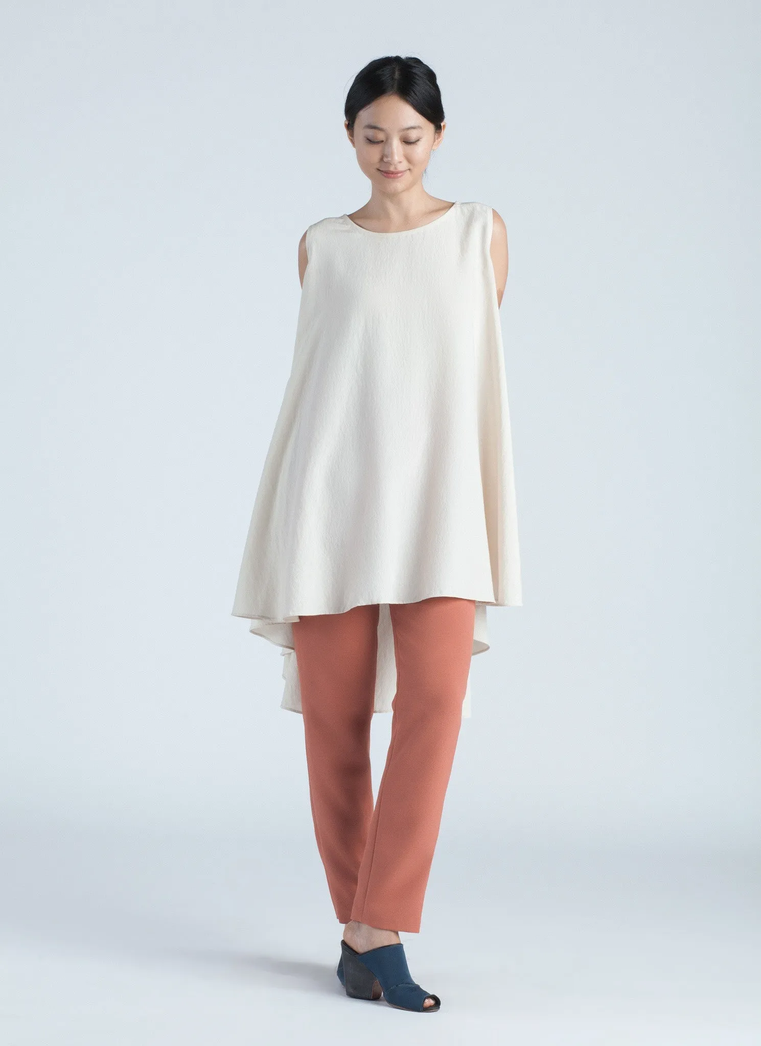 Sea Urchin Tunic Top - Cream