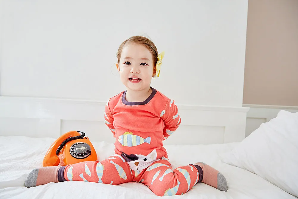 Secret Kitty Long Sleeve Pajama