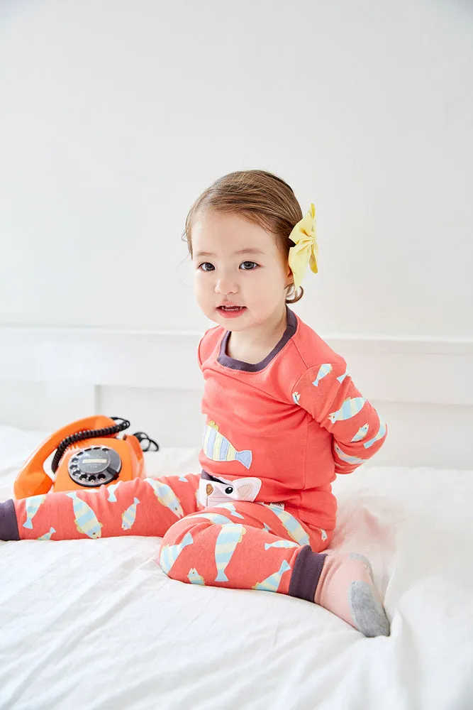 Secret Kitty Long Sleeve Pajama