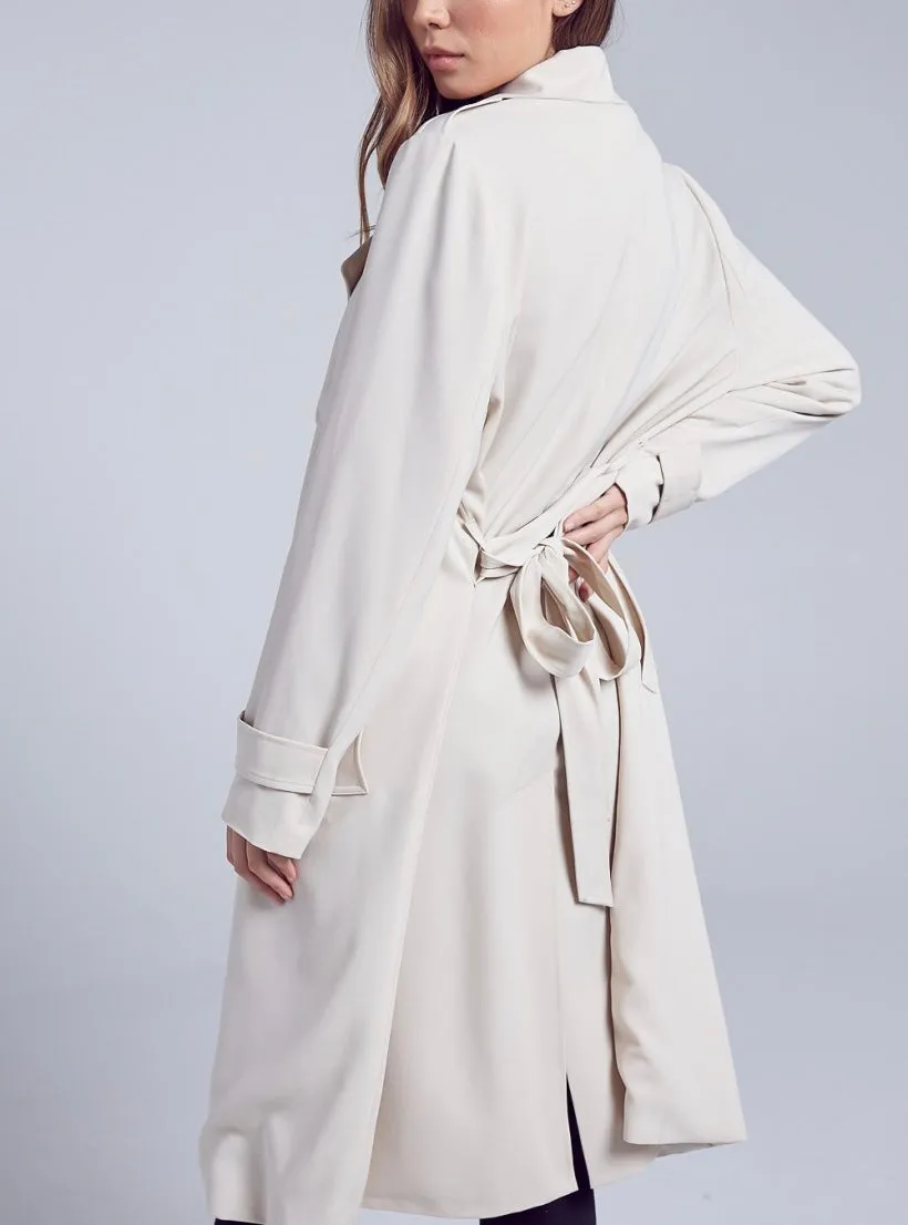 Self Belt Trench Coat