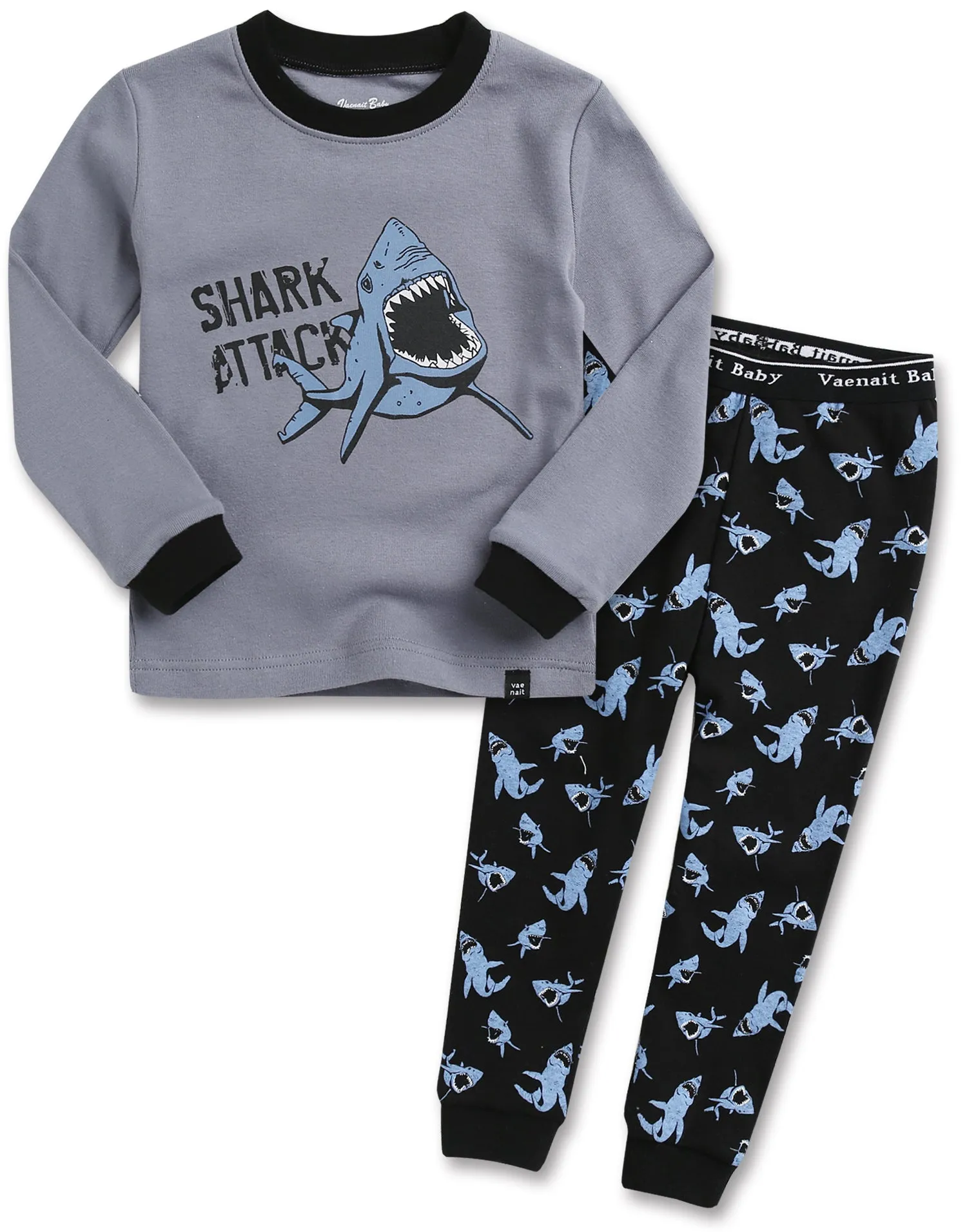 Shark Attack Long Sleeve Pajama