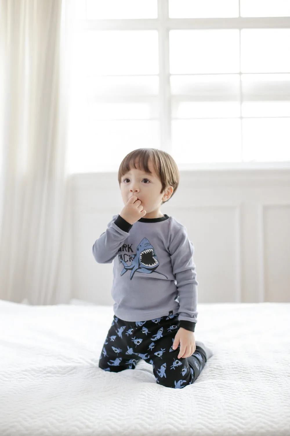 Shark Attack Long Sleeve Pajama