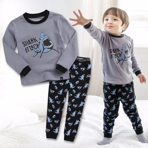 Shark Attack Long Sleeve Pajama