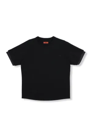 SHIRT LAYERED T-SHIRTS BLACK