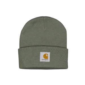 Short Watch Hat Smoke Green