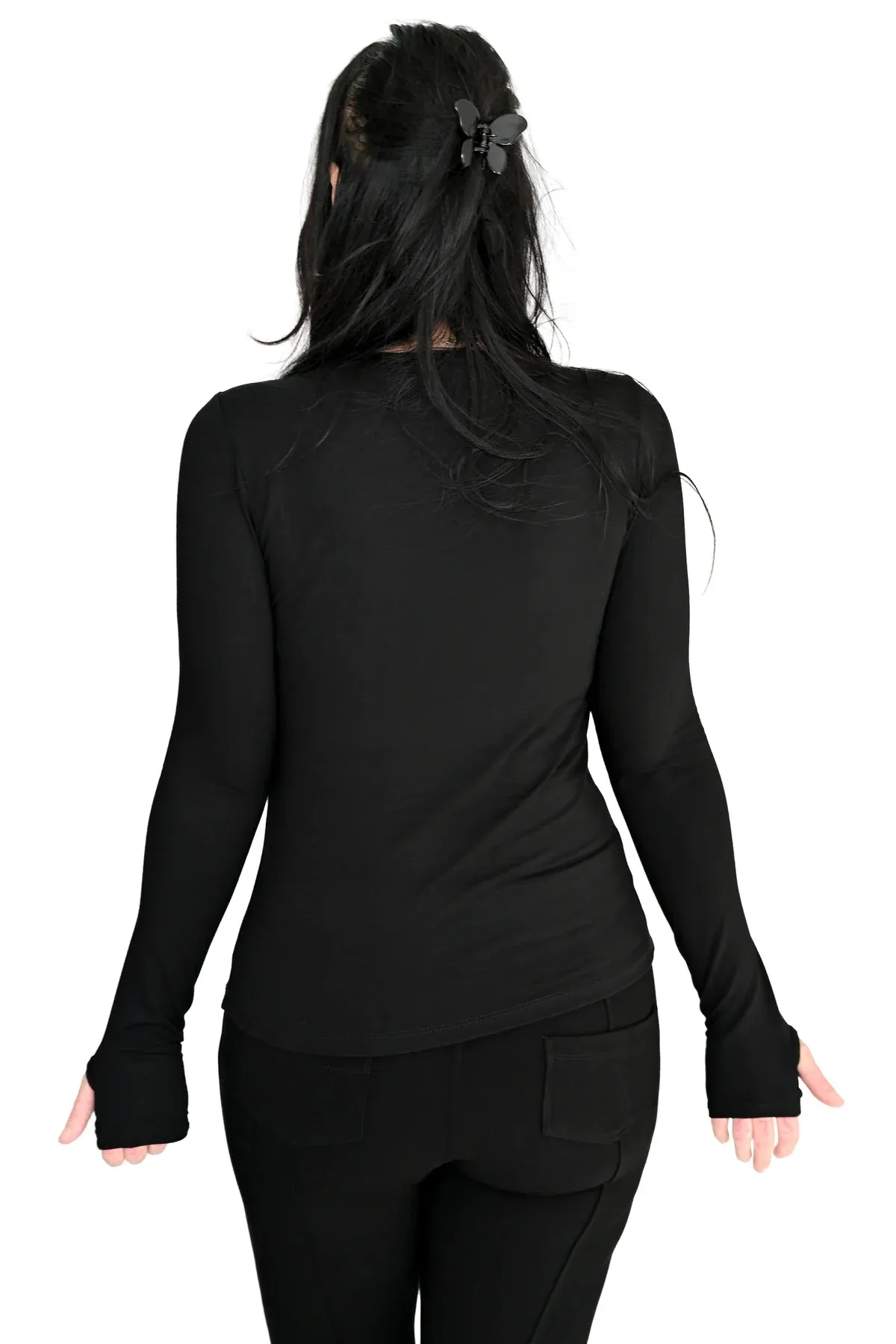 Signature Long Sleeve Thumbhole Top FOXBLOOD