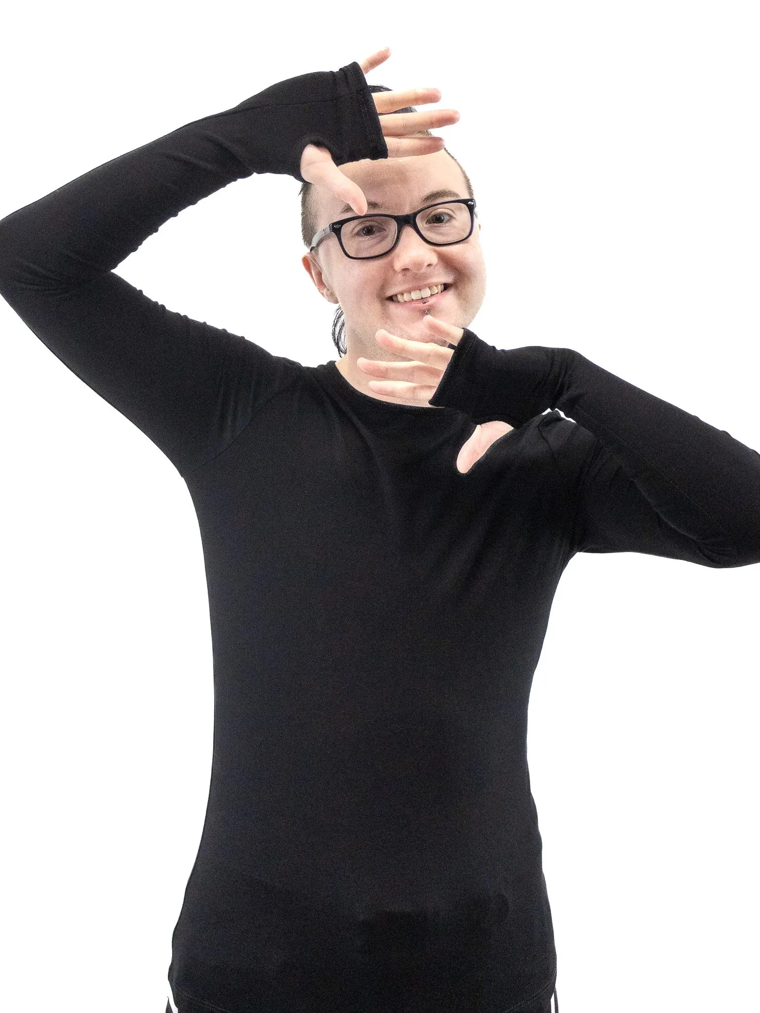 Signature Long Sleeve Thumbhole Top FOXBLOOD