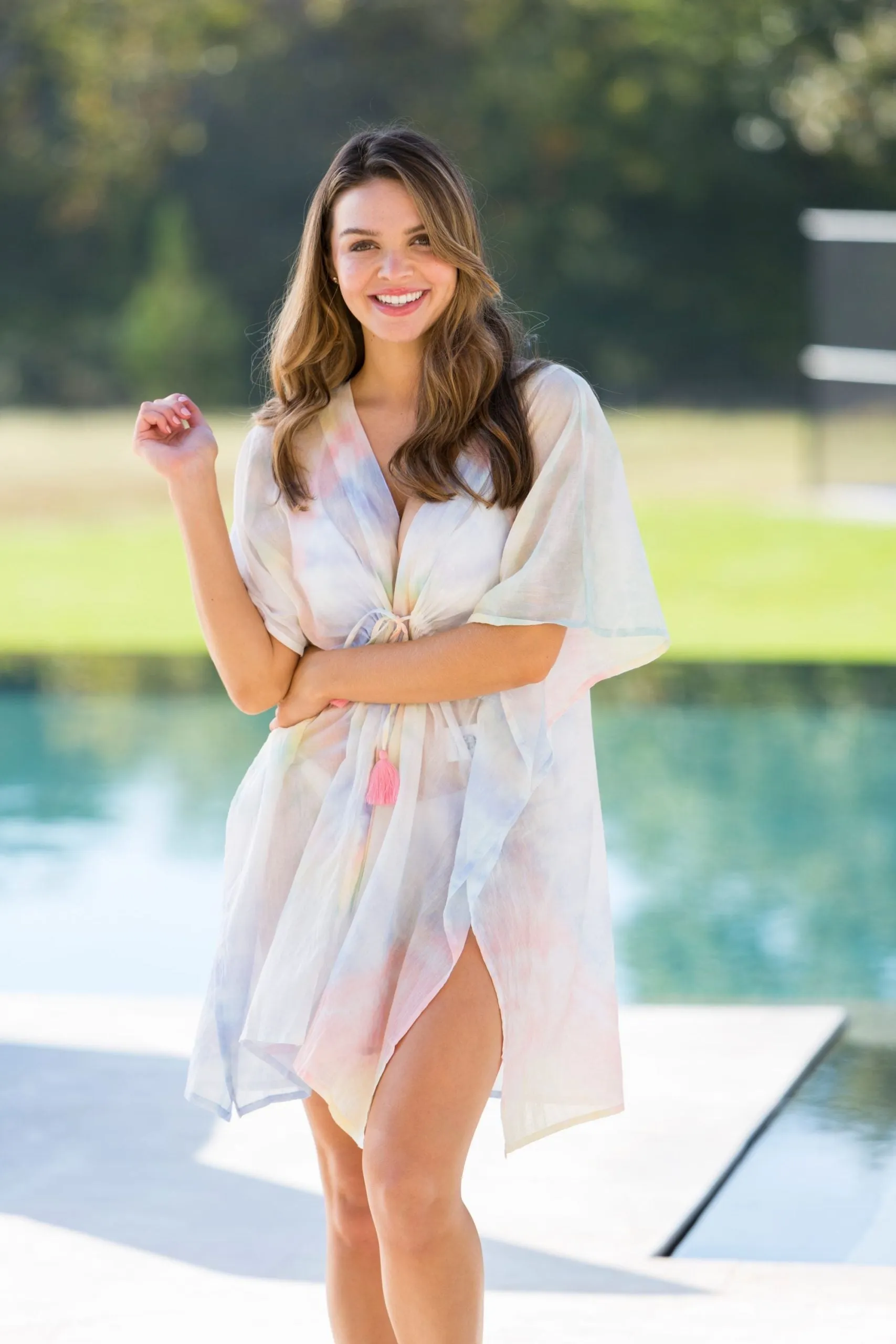 Simply Southern - Tie Dye Cover Up/Tunic, Swirl