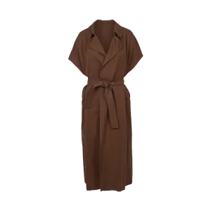 Sleeveless Trench Coat