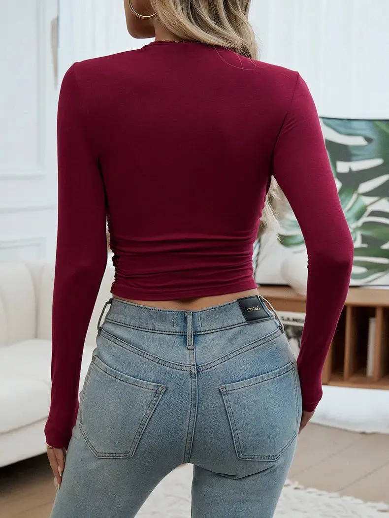 Slim-Fit Round Neck Tee