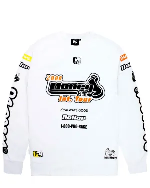 Speed Way Long Sleeve Tee White