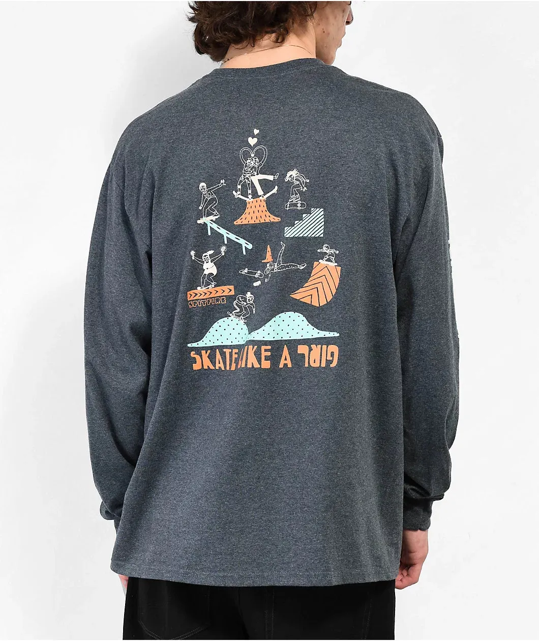 SPITFIRE - SKATE LIKE A GIRL SESSIONS DROP IN L/S TEE