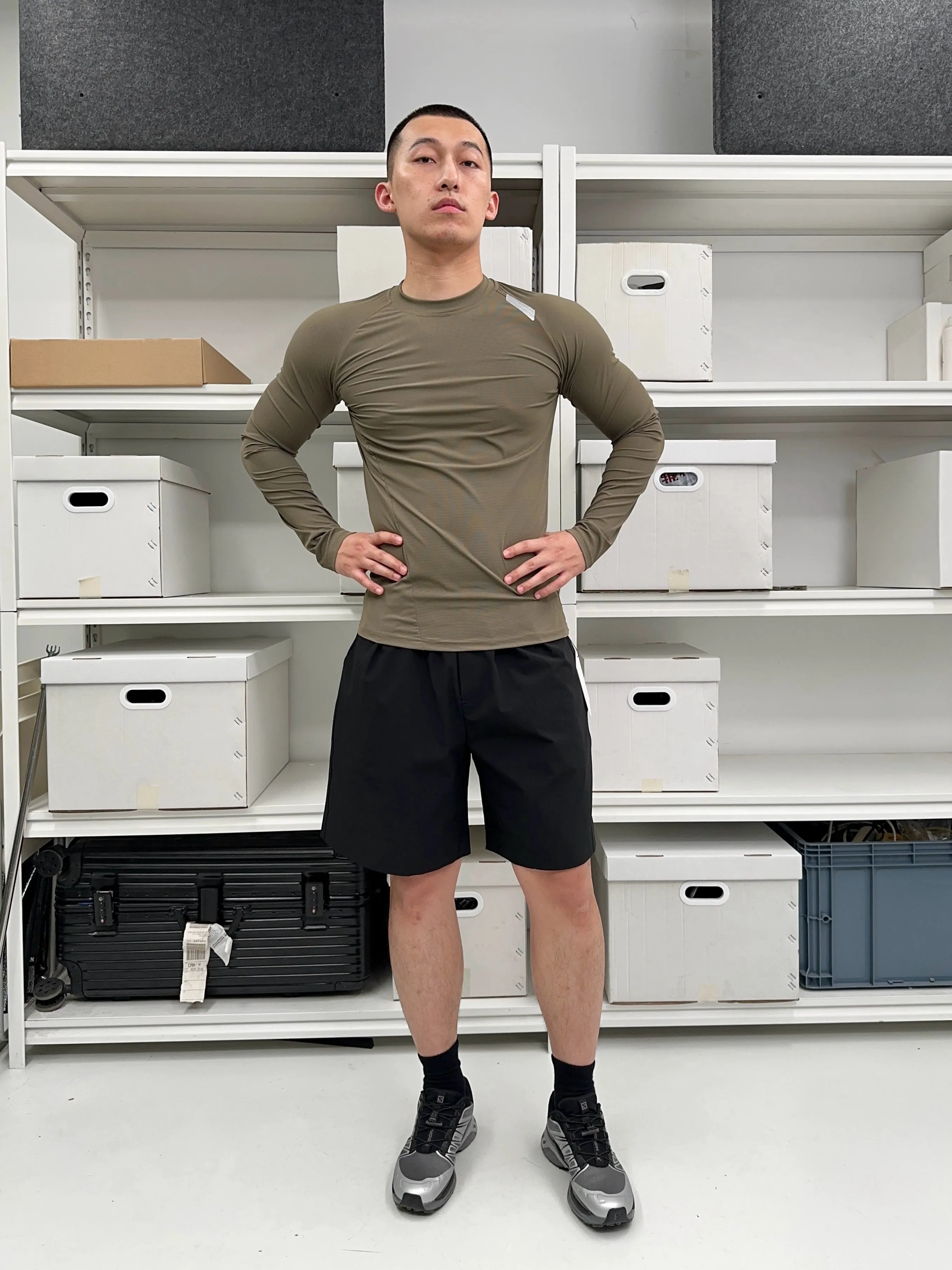 Sporty Slim Long Sleeve T-Shirt