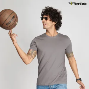 Steel Grey Half Sleeve T-Shirt