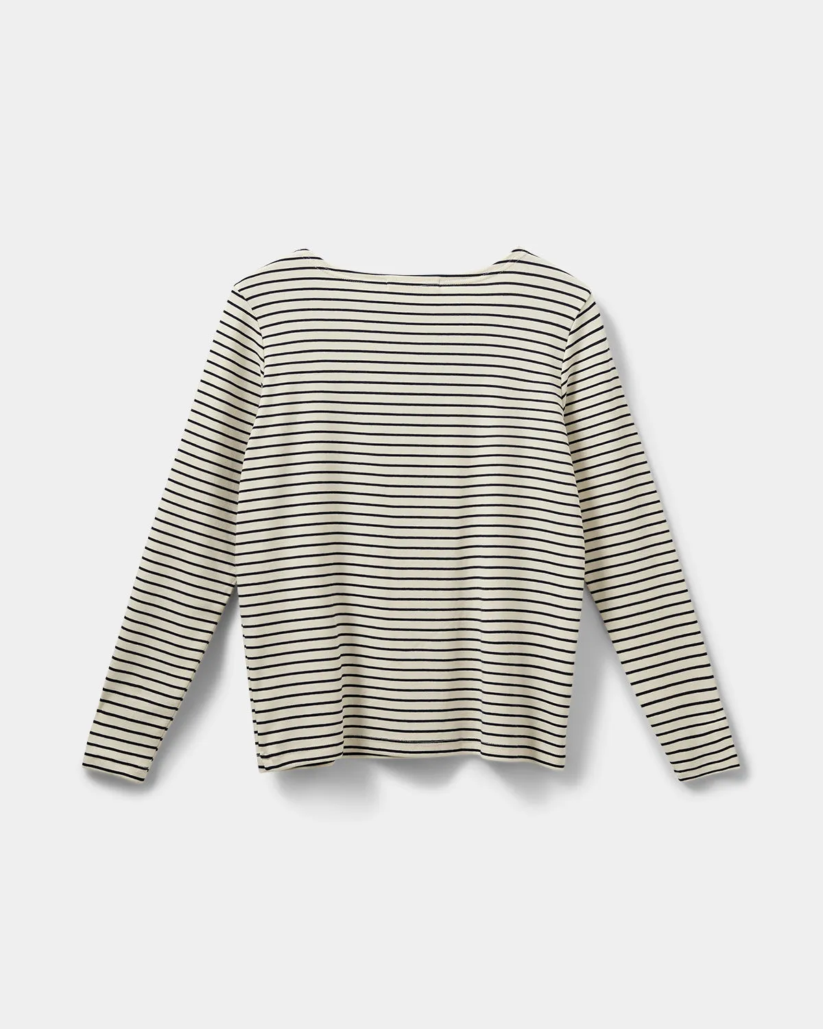 STEPHIESW T-SHIRT LONG SLEEVE - Navy Striped