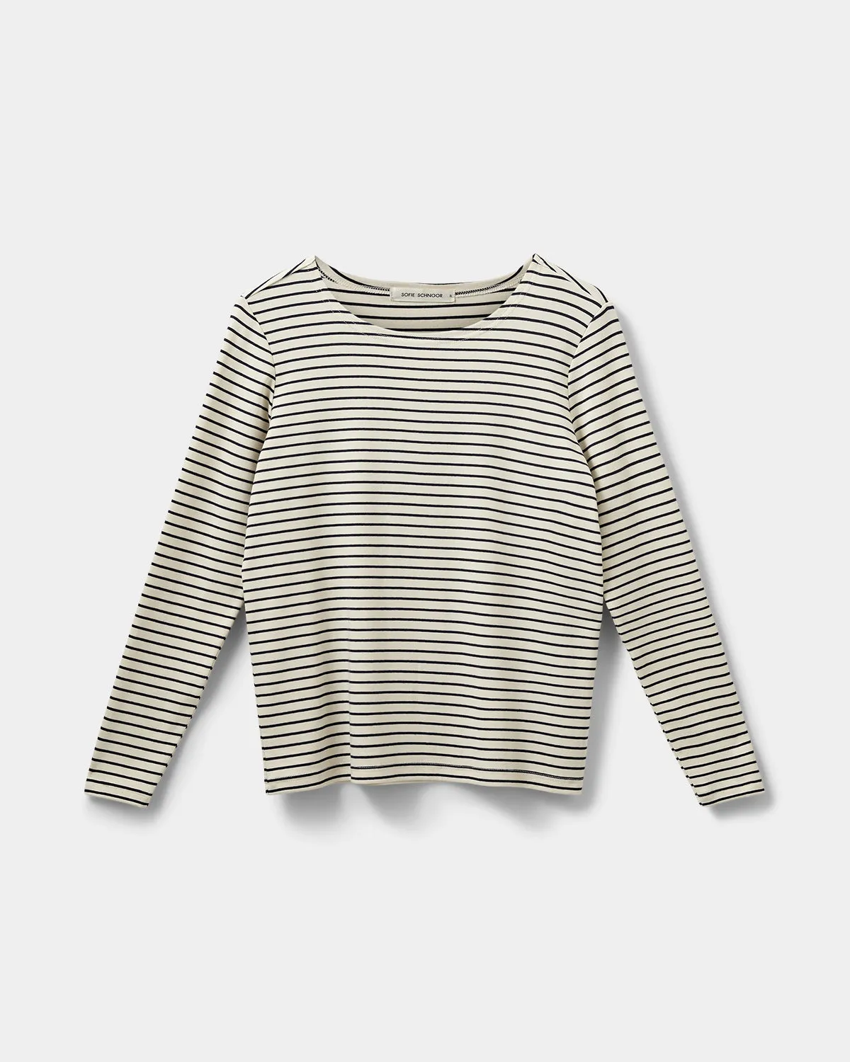 STEPHIESW T-SHIRT LONG SLEEVE - Navy Striped