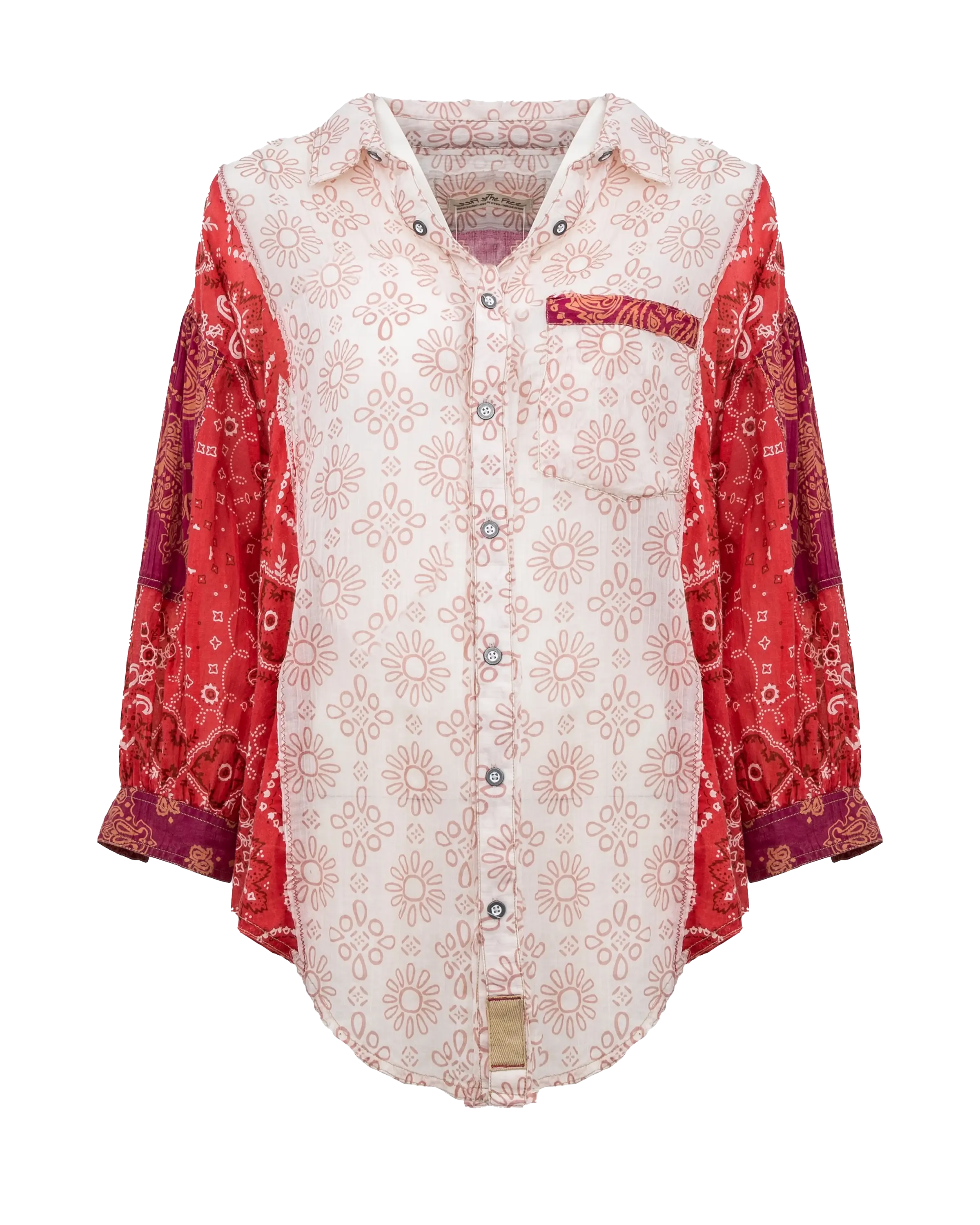 Sun Valley Tunic Top in Red Rocks