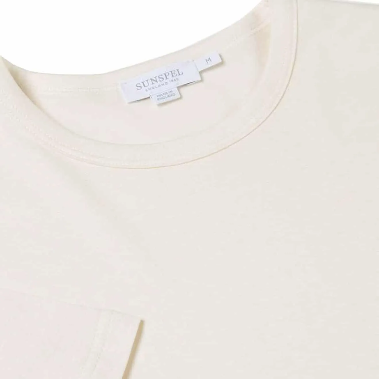 Sunspel Classic Crew T-Shirt Archive White