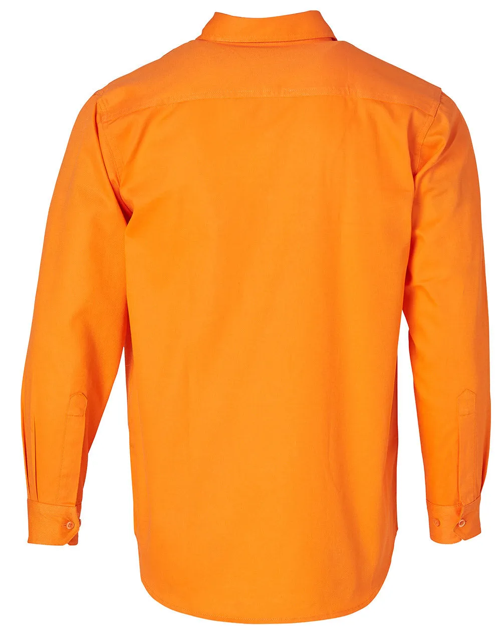 [SW51] Men's Hi-Vis L/S Drill Shirt